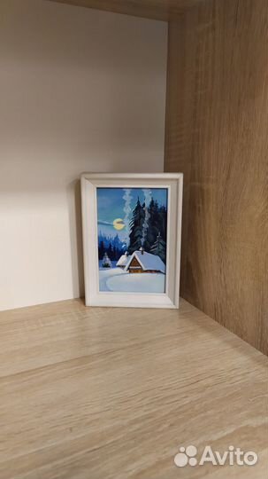 Картина - Зимний Пейзаж