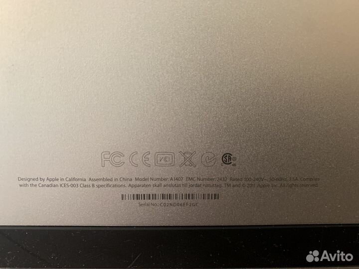 Монитор apple display 27