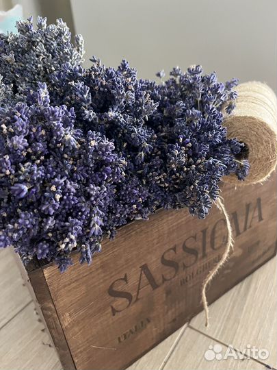 Лаванда в букете и саше