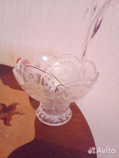 Хрустальная ваза СССР