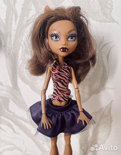 Кукла монстр хай Клодин Вульф базовая