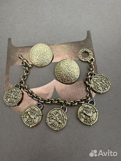 Клипсы Givenchy и браслет Agata Paris