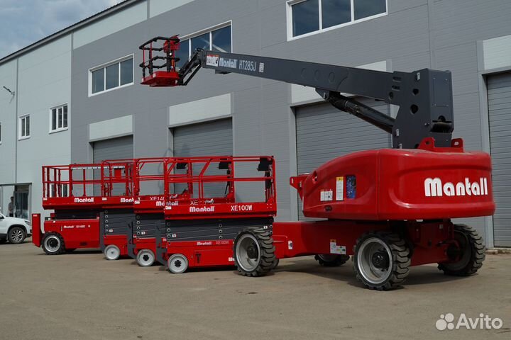 Подъемник ножничный самоходный XE-100C