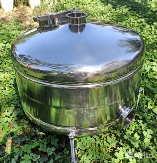 Перегонный куб 30л. из пивной кеги, люк4