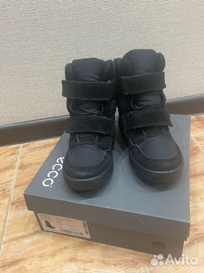 Зимние ботинки ecco