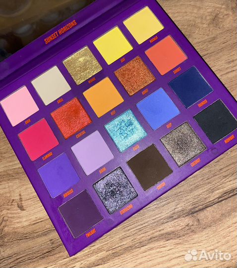 Палетка теней beauty bay