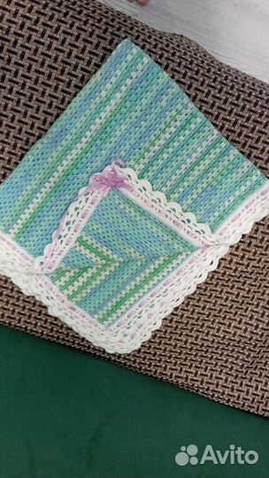 Плед ручной работы