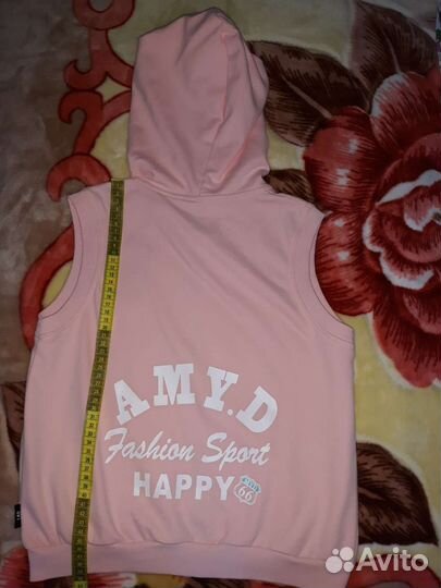 Жилетка,споптивная кофта для девочки 140-152