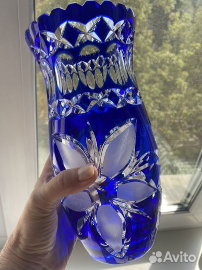 Хрустальная ваза Германия