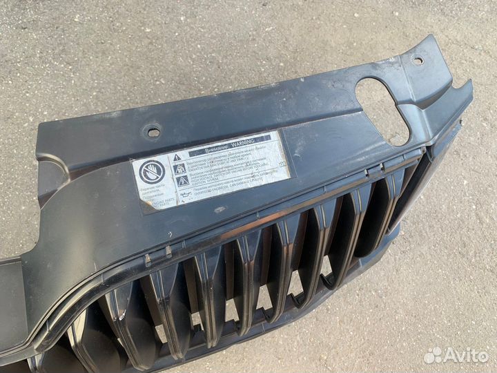 Решетка переднего бампера Octavia A7