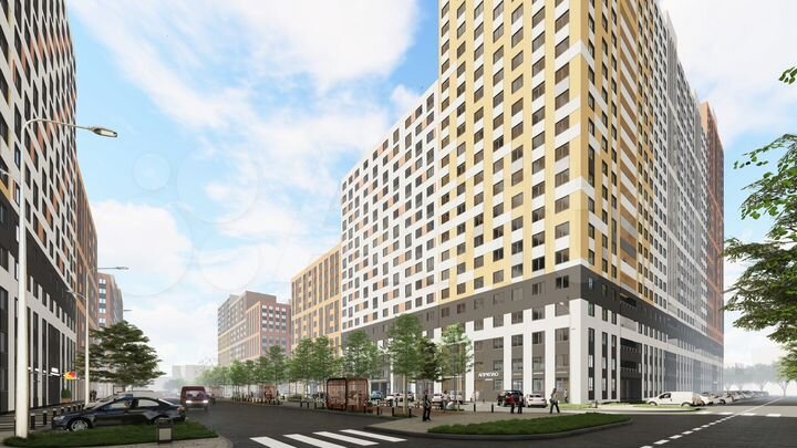 1-к. квартира, 32,9 м², 15/17 эт.