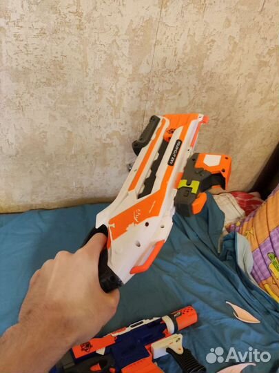 Бластер nerf roughcut 2x4