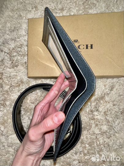 Ремень кожаный