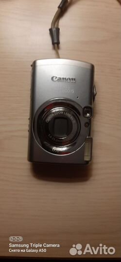 Компактный фотоаппарат canon ixus 800is