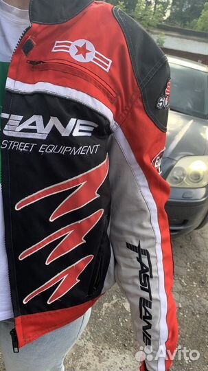 Мотокуртка, с защитой