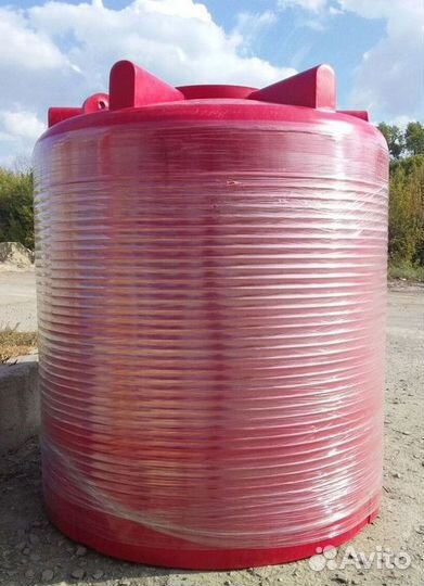 Пластиковая емкость 10000л для воды усиленная