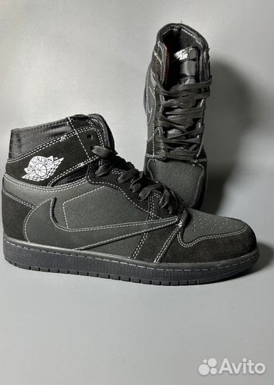 Кроссовки Travis Scott X Air Jordan Black Phantom