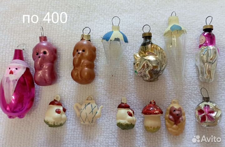 Елочные игрушки СССР малютка