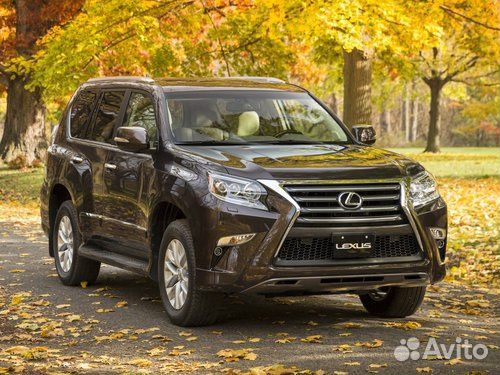 Коврики 3D в салон Lexus GX460, экокожа