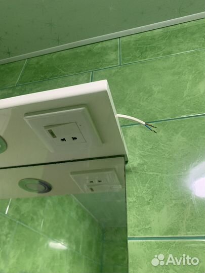 Тумба для ванной с зеркалом