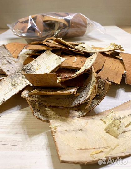 Береста для розжига