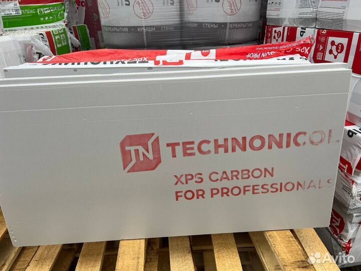 Технониколь XPS Carbon prof 1180*580*100мм L