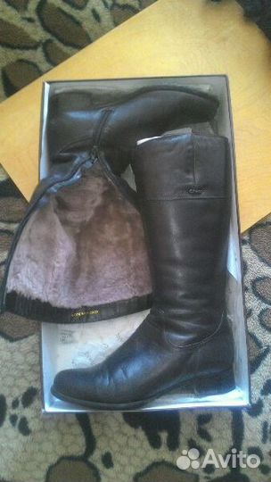 Сапоги женские на натуральном меху