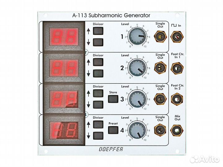 Doepfer A-113 Subharmonic Generator