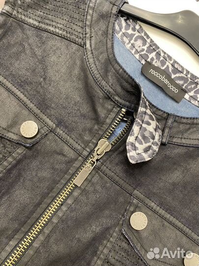 Джинсовое платье Roccobarocco