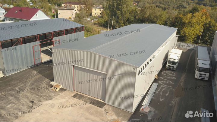 Производство ангаров, павильонов, навесов