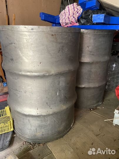 Бочка 250л титановая