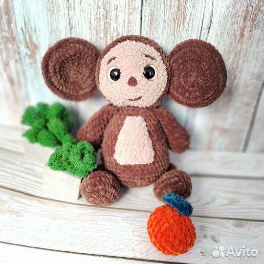 Чебурашка ручной работы