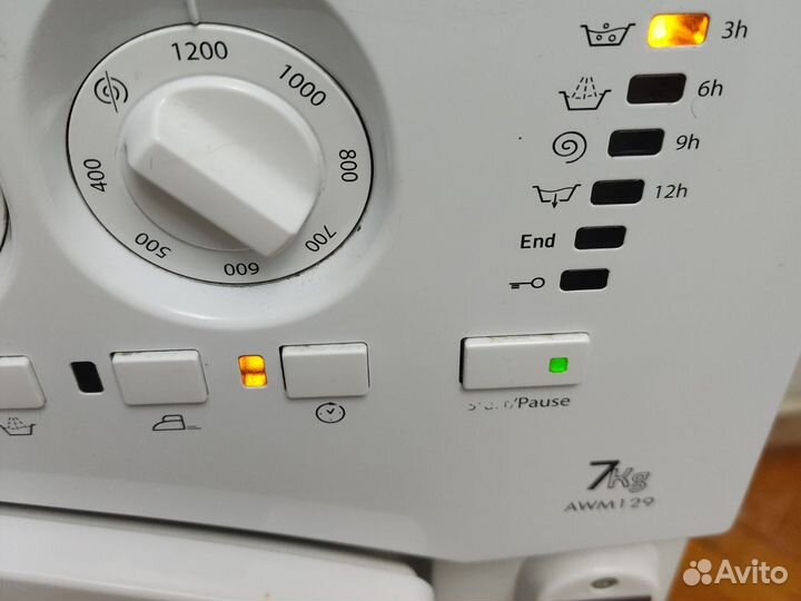 Встраиваемая Hotpoint Ariston 7 кг 1200 отжим