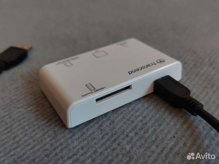 Кардридер SD/microSD/Compact Flash