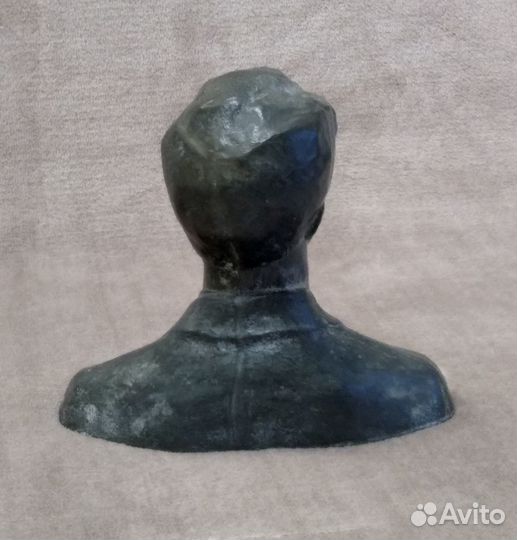 Бюст Есенина С.А. Литье. Винтаж. СССР