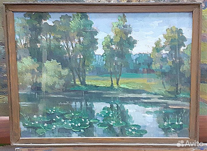 Лесной прудик с кувшинками