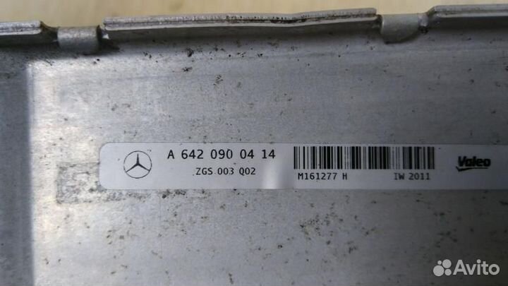 Интеркулер Mercedes-Benz A6420900414