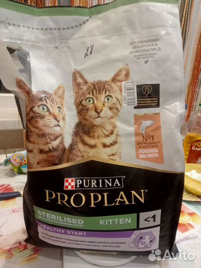 Корм для котят Purina pro plan