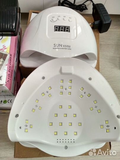 Новая led/uv лампа для маникюра Sun X5 Plus 80 w
