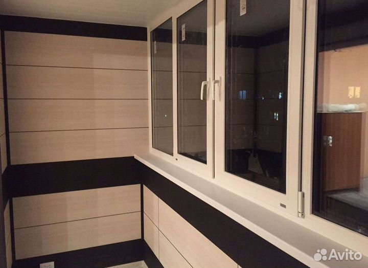 Отделка балконов и лоджий