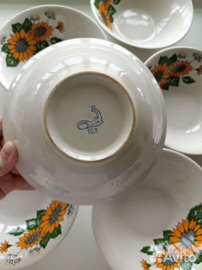 Комплект тарелок 6 шт. Богданович