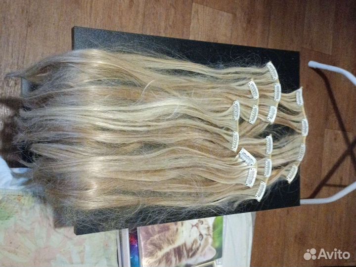 Трессы искусственные на заколках