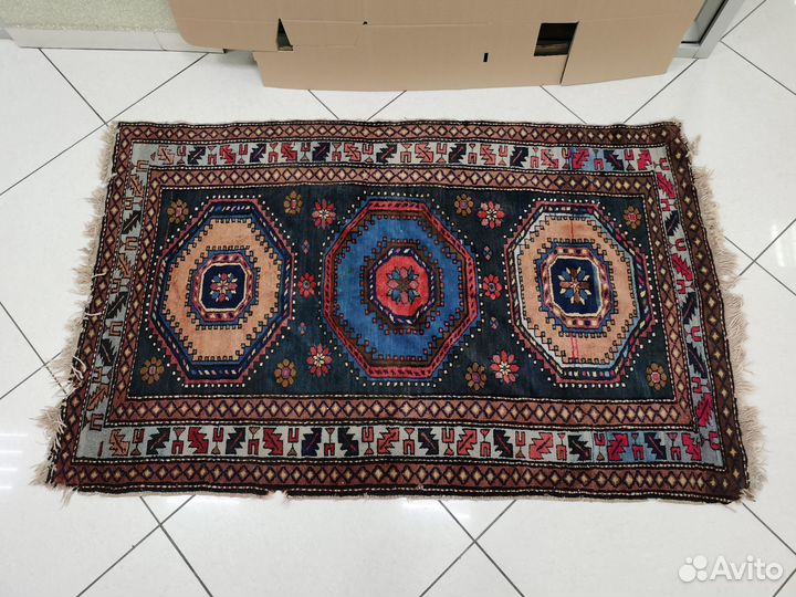 Ковер коврик диванлык ручная работа Баку 19 век