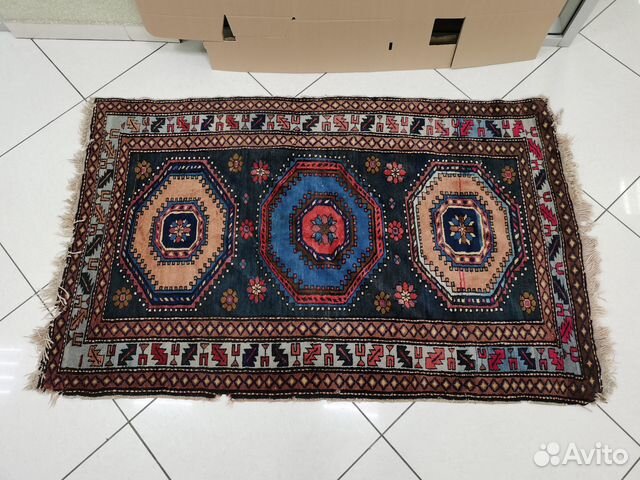 Ковер коврик диванлык ручная работа Баку 19 век