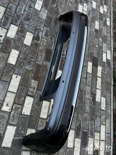 Бампер нижняя часть задний tiguan 2