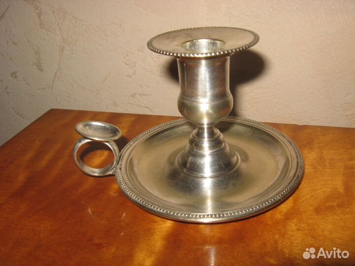 Антикварный подсвечник Christofle Кристофль