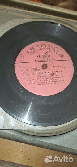 Ламповая радиола Ригонда усрл 1