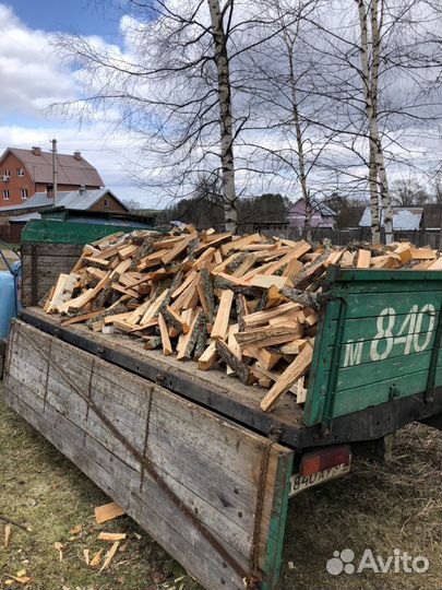 Дрова колотые
