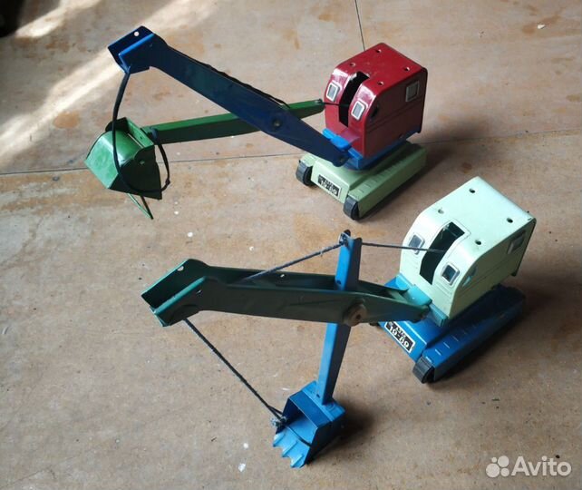 Винтажный экскаватор СССР 1989г