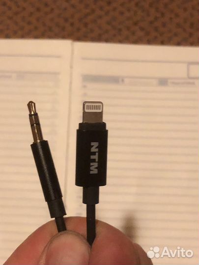 Аудио кабель AUX Lightning для iPhone